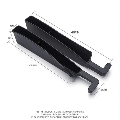 2024 New 2PCS Car Seat Gap Filler – Auto Storage Box to Prevent Phone Drops, Universal Car Accessories Tool Kit
