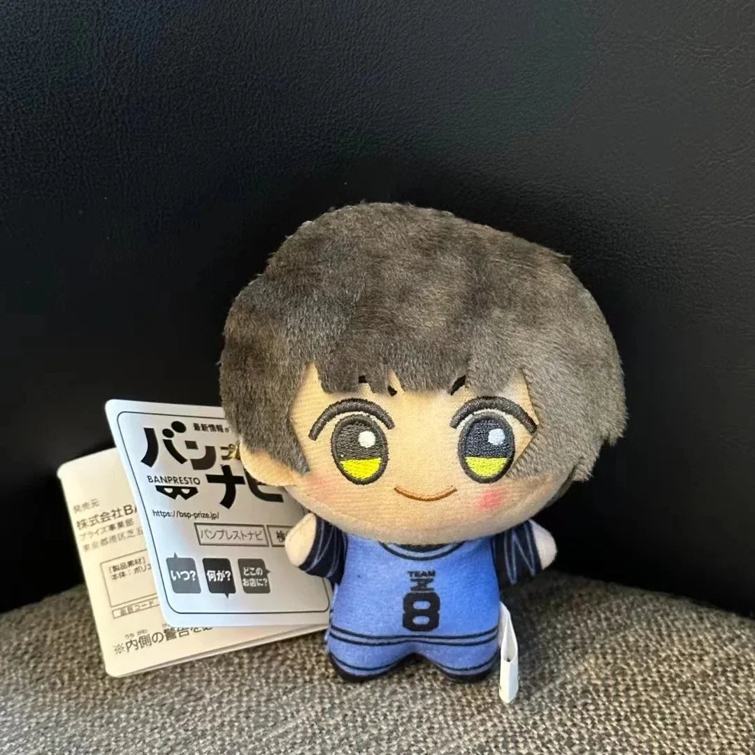 10cm Blue Lock Plush Keychain – Nagi, Seishiro, Chigiri, Hyoma, Gagamaru & Gin Soft Bag Pendant Toy Gift
