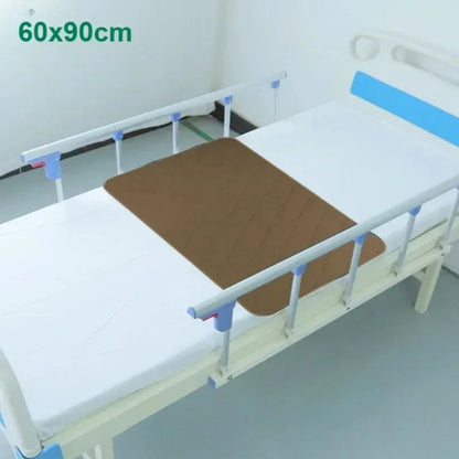 Washable Incontinence Urinary Bed Pad – Thickened Waterproof Reusable Mattress for Elderly, Adult, Paralyzed & Bedridden Care