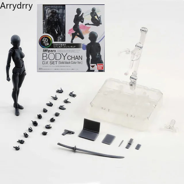 Sketch Drawing Figurines – Male & Female Movable Body Kun/Body Chan Anime Action Figure Mannequin