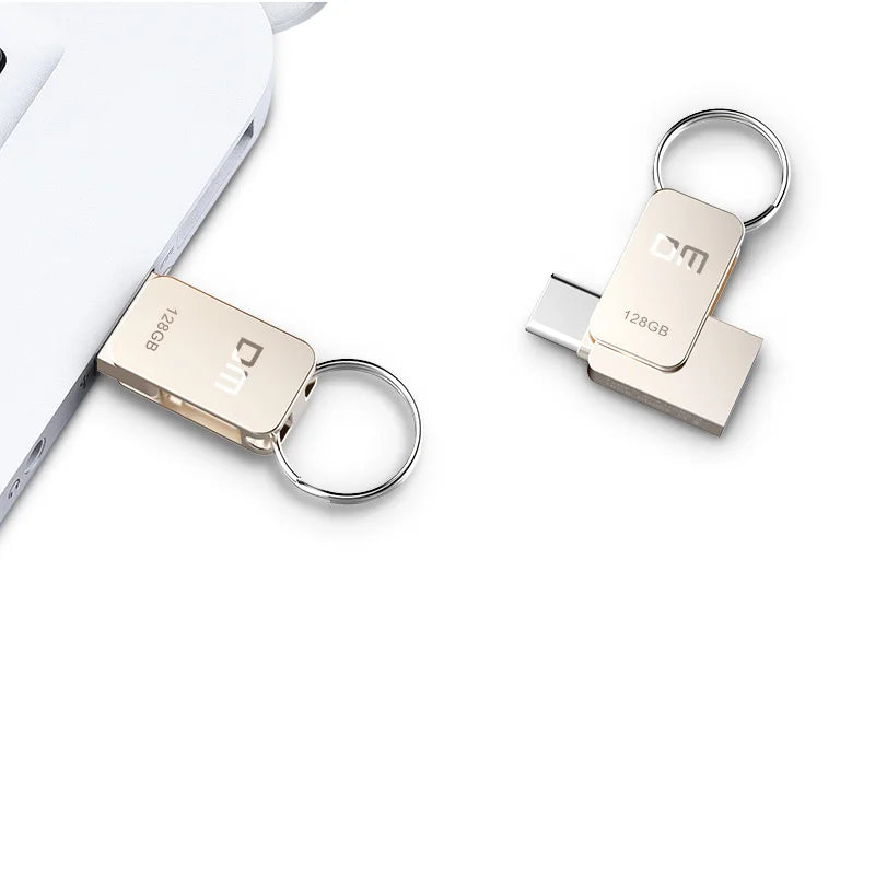 DM PD059 USB-C Type-C OTG Flash Drive – 32GB/64GB Pen Drive for Smartphones & USB 3.0