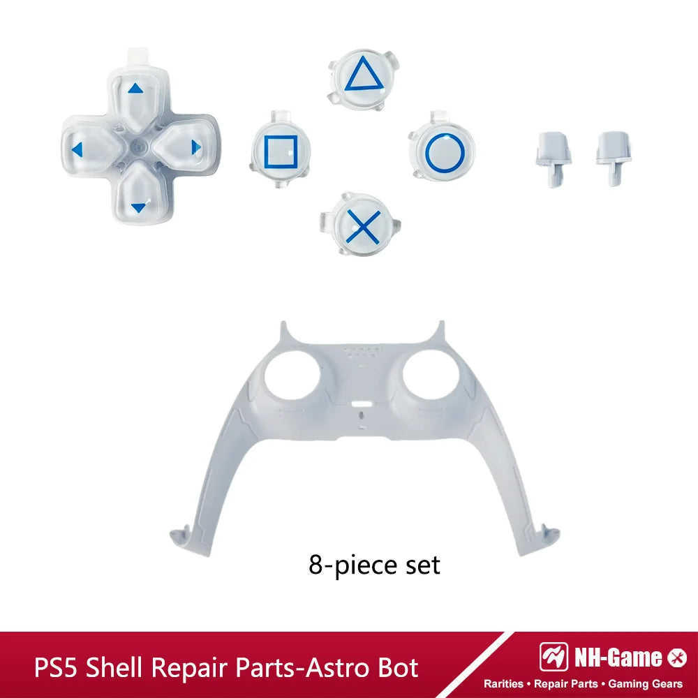 PS5 Limited 30th Anniversary Robot Controller Shell – Trigger Buttons (BDM-010/020/030/040/050) for L1, L2, R1, R2