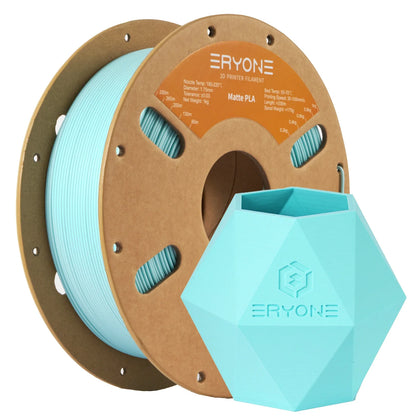 ERYONE Matte PLA Filament 1.75mm – 1KG High-Quality Spool for 3D Printing, Fast Shipping