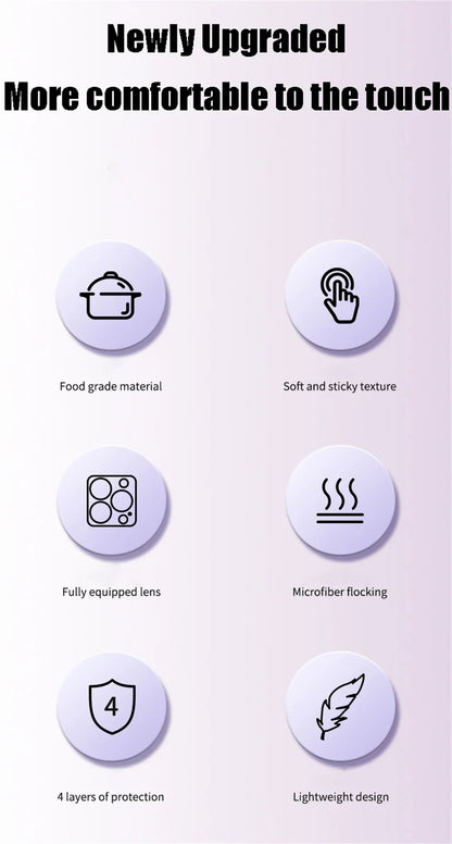 Luxury Liquid Silicone MagSafe Case – Smooth Wireless Charging Cover for iPhone 17, 16 Plus, 15, 14, 13, 12 Pro Max