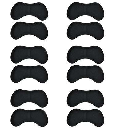 12PCS Heel Insoles Patch – Pain Relief Anti-Wear Cushion Pads with Adhesive Foot Care Inserts for Shoes