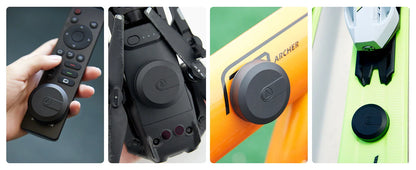 Waterproof Airtag Case with Adhesive Sticker — 4-Pack Holder for Apple Airtag, Bike, TV Remote, Drone & Car