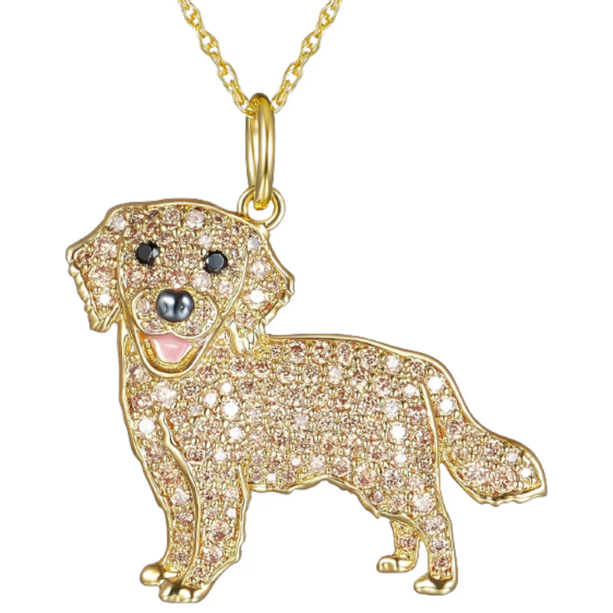 Schnauzer Dog Pendant Necklace – Cute & Elegant Puppy Jewelry for Women, Perfect Gift for Dog Lovers