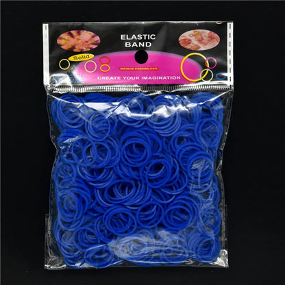 Pantone Color Rainbow Rubber Bands for Loom Bracelets – Western European Style DIY Arts & Crafts Kit