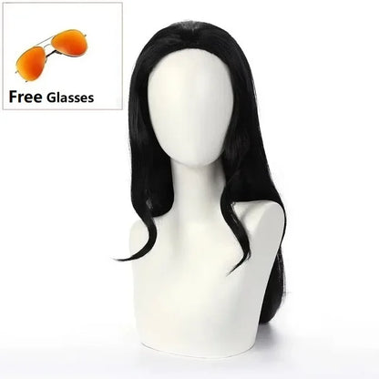 Nico Robin Cosplay Costume — Anime Dress Outfit with Glasses & Wig for Girls, Halloween & Carnival Party Suit