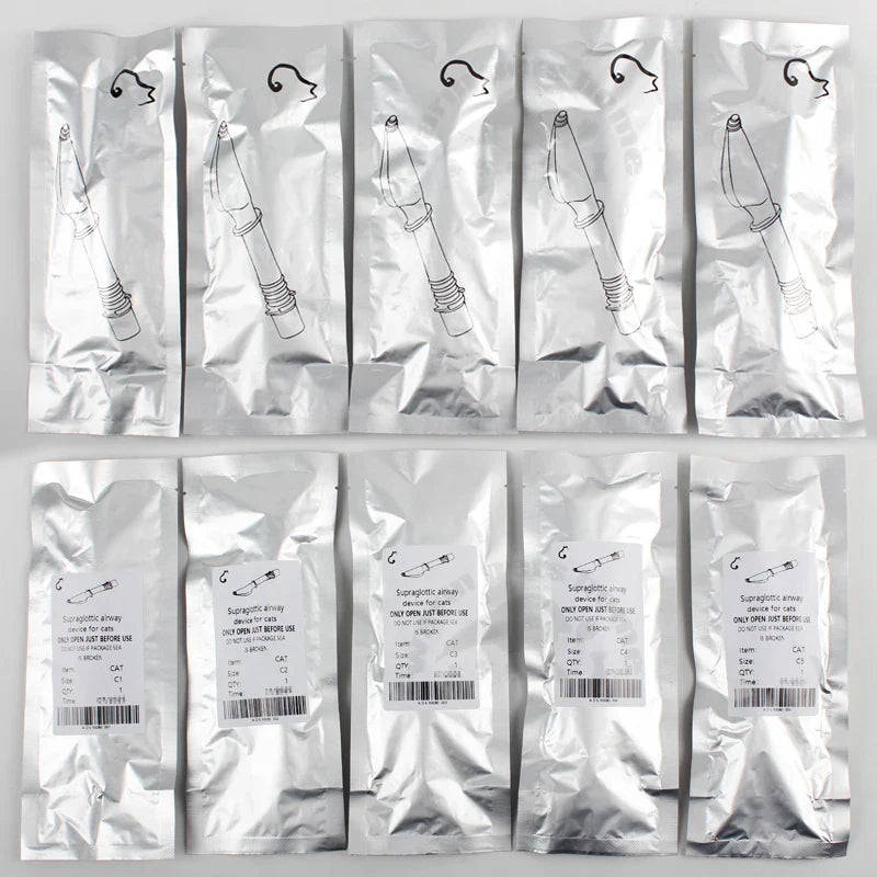 Cat V-Gel Airway Device — Veterinary Endotracheal Intubation Tool for Cats