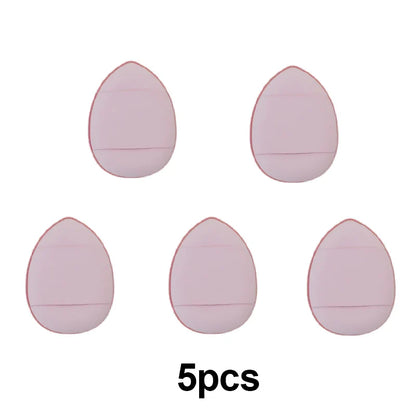 5/10Pcs Mini Finger Puff Foundation Sponge Set for BB Cream, Concealer & Powder - Makeup Applicator Tools