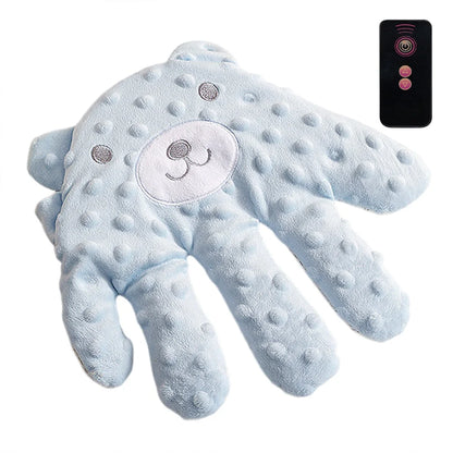 Soothing Baby Sleep Aid Pillow - Calming Palms with Remote Control for Infant & Toddler Sleep