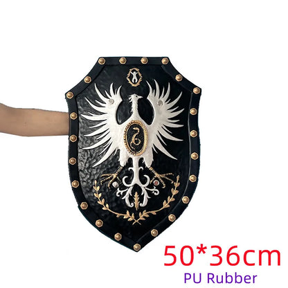 1:1 Breath of the Wild Link Shield – PU Rubber Cosplay Weapon Toy & Halloween Prop