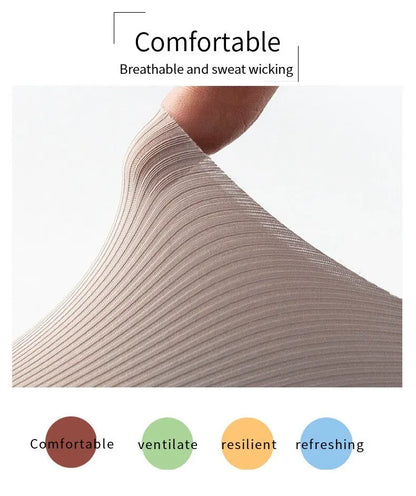 5 Pairs Men's Cotton Boat Socks – Thin, Breathable, Deodorizing No-Show Summer Socks with Non-Slip Silicone Grip