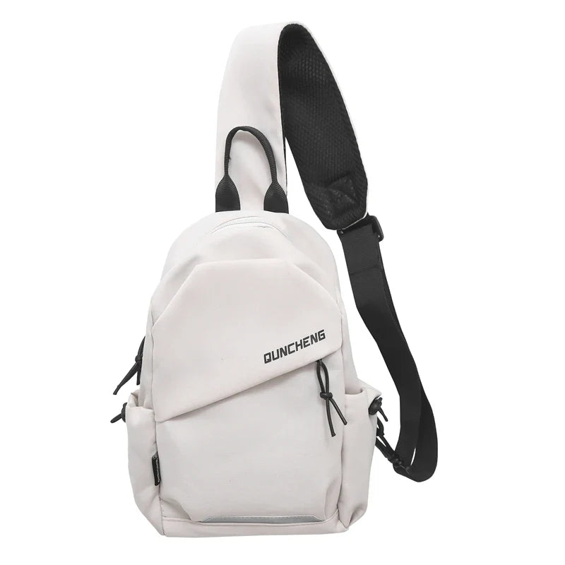 Men’s and Women’s Crossbody Bag – Lightweight Single Shoulder Chest Backpack for Cycling, Sports, and Mountain Climbing