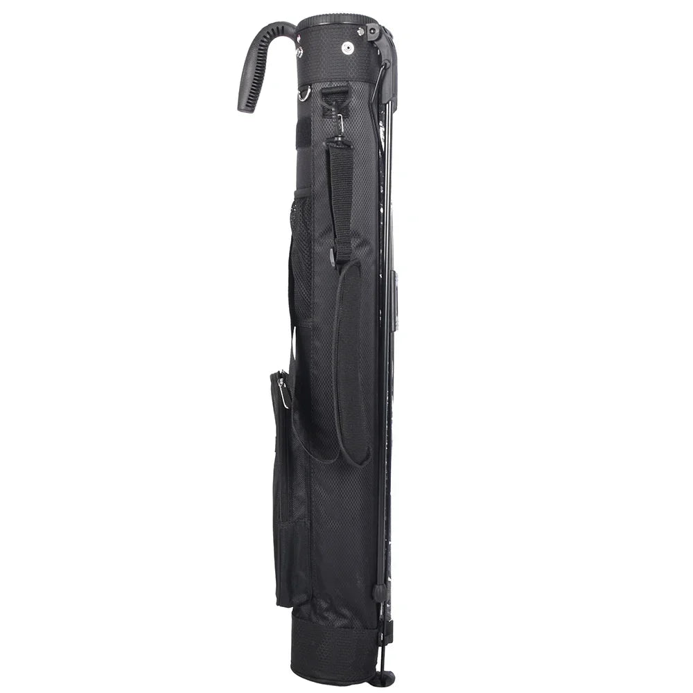 Lightweight Golf Club Bag with Bracket - Waterproof Stand Carry Bag, Golf Gun Rack Design