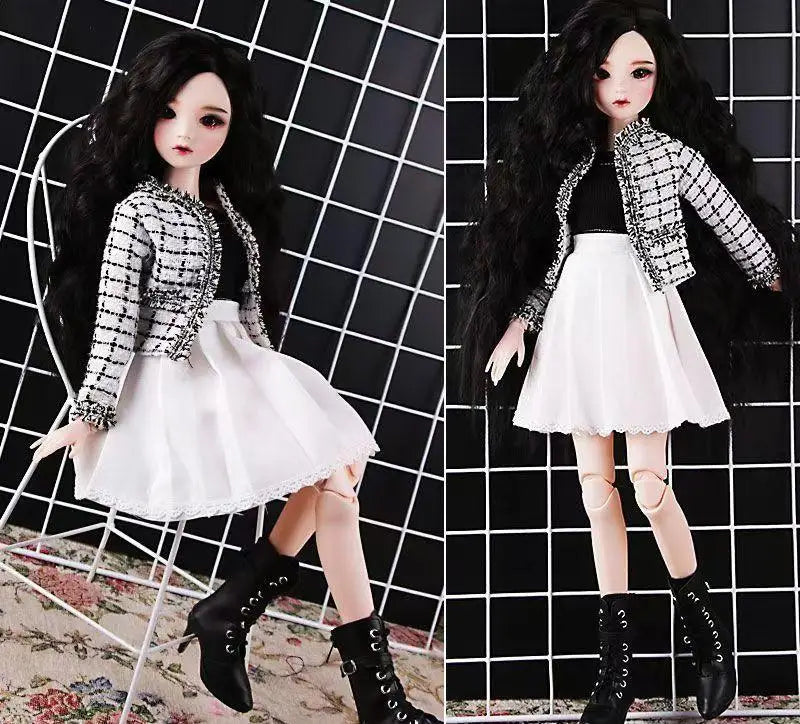 60cm BJD Doll Clothes – Cute Kawaii Outfits for 1/3, 1/4 & 1/6 Dolls, Variety of Accessories for Children’s Toys