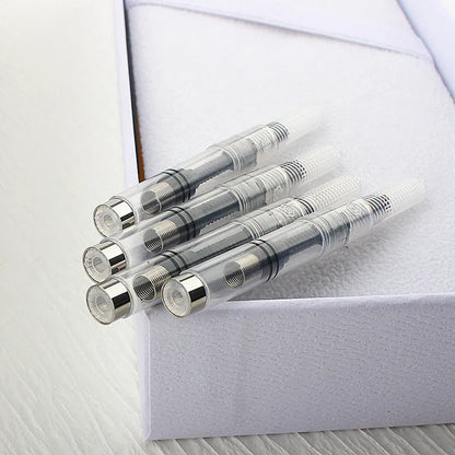 10pc Black Fountain Pen Ink Converter & Refill Cartridges – Pump Style