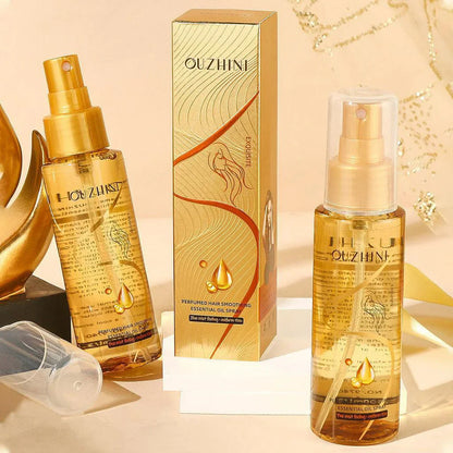 Deep Nourishing Hair Care Essential Oil Spray – Fragrant Treatment to Enhance Shine and Repair Damaged Hair