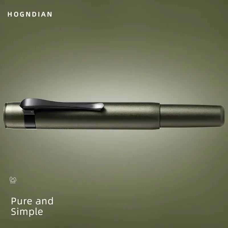 Hongdian M2 Mini Fountain Pen - Black Forest Metaverse Design, EF/F Nib, High-Quality Writing Stationery for School and Office, Premium Gift