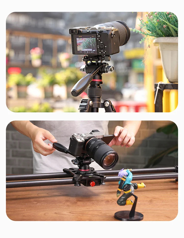 Ulanzi U-190 Panoramic Tripod Head – Hydraulic Fluid Video Damping Head for DSLR, Monopod & Mobile Camera Stand
