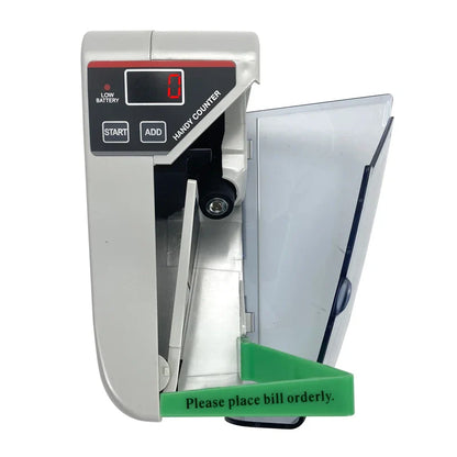 V30 LED Display Mini Bill Counter – Portable Battery/Plug Money Machine for Cash & Banknote Currency Counting