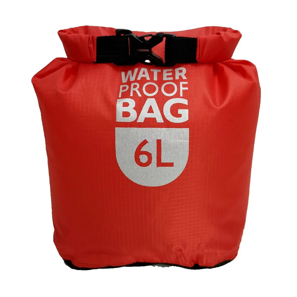 6L/12L Outdoor Dry Bag – Waterproof Sack for Fishing, Boating, Rafting, Kayaking, Floating Accessories