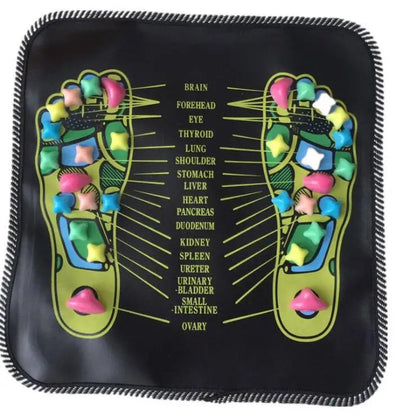 Foot Massage Mat Acupressure Pad — Trigger Point Therapy for Pain Relief, Stress Reduction & Reflexology Walk