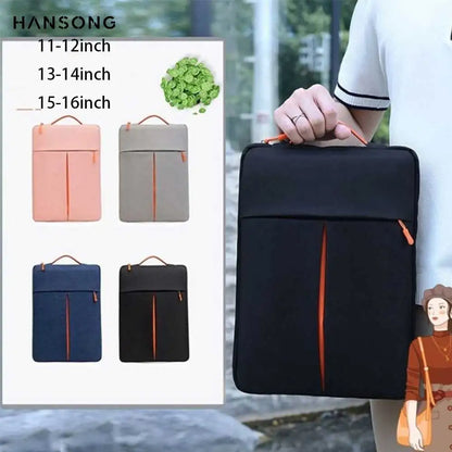 13-15" Laptop Handbag Sleeve — Shockproof Ultrabook Notebook Case for Apple, Lenovo, HP, Dell