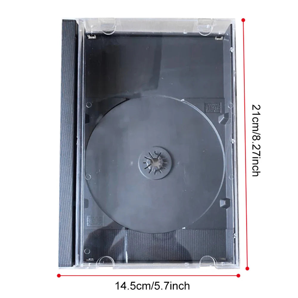 SGA Custom CD Back Case — Retro Game Disc Holder for Sega Saturn & Dreamcast, Custom Artwork Accessory