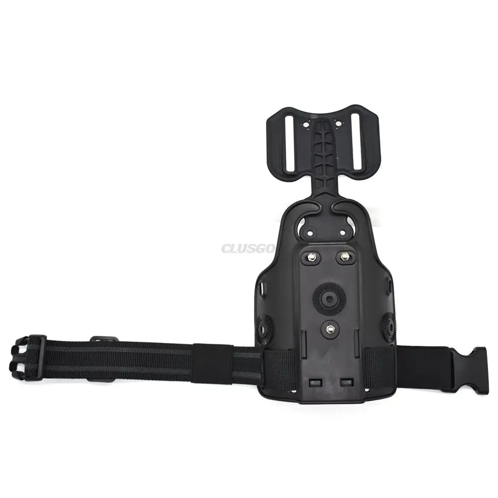 Outdoor Tactical Thigh Drop Leg Holster - Compatible with Glock 17, Beretta M9, Colt 1911, PX4 Storm for Hunting