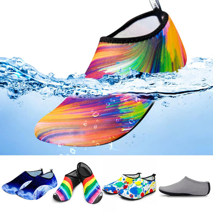 Unisex Water Shoes – Non-Slip Aqua Socks for Swimming, Diving & Beach, Lightweight Summer Sandals for Men & Women
