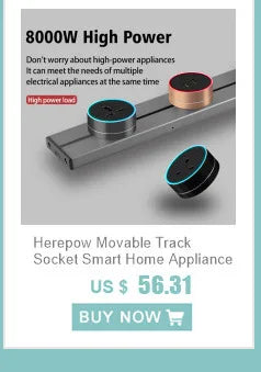 Herepow 118 Series Dual USB Wall Socket - Thailand & American Standard Smart Plug Adapter with Type-C 3.1A Fast Charging