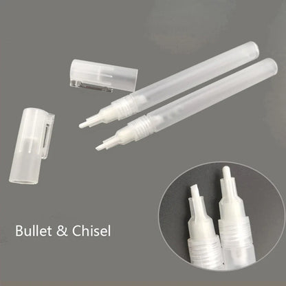 Plastic Empty Pen Rod Tubes – 0.5 to 30mm Barrels for Graffiti, Liquid Chalk, Paint Marker Accessories