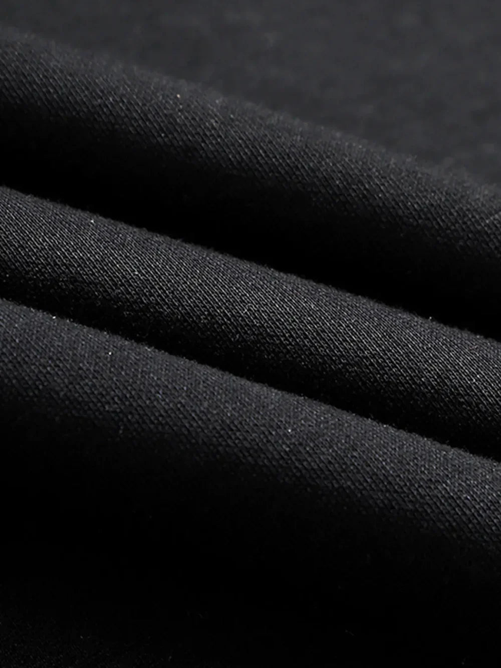 Men’s Harajuku Zip-Up Hoodie Jacket – Retro Black Oversized Long Sleeve Sweatshirt Coat