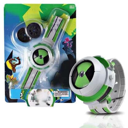 Omnitrix BEN10 Action Figure – Ben Tennyson Projection Watch with Sound & Light, Kids’ Smart Toy Gift