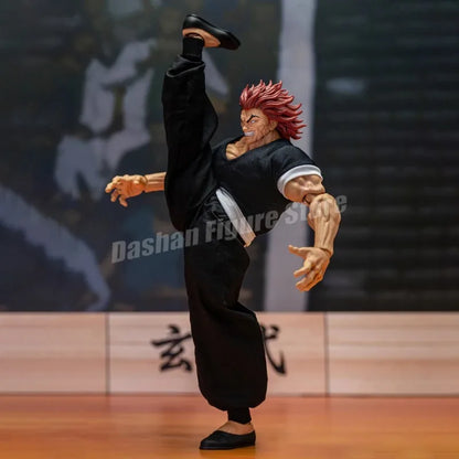 ST Baki Hanma Son of Ogre Action Figure – Hanma Yuujiro PVC Fighting Anime Model Toy Collection Gift