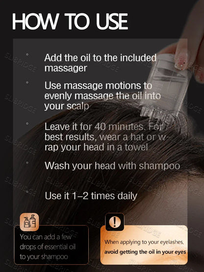 2025 Gen-2 Scalp Applicator Comb – Portable Liquid Massage Massager for Anti Hair Loss & Scalp Care Treatment Hair Care Tool
