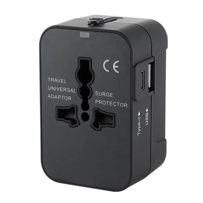 Travel Adapter with Dual USB Port - Universal UK to EU Plug Converter - Hot Sale Item