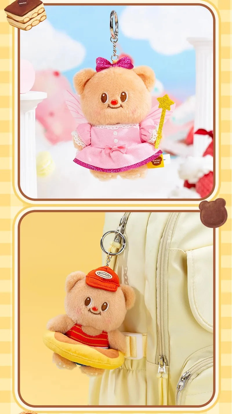 Butterbear Blind Box Action Figures | Kawaii Doll Toys & Pendants for Kids, Desktop Decoration Gifts