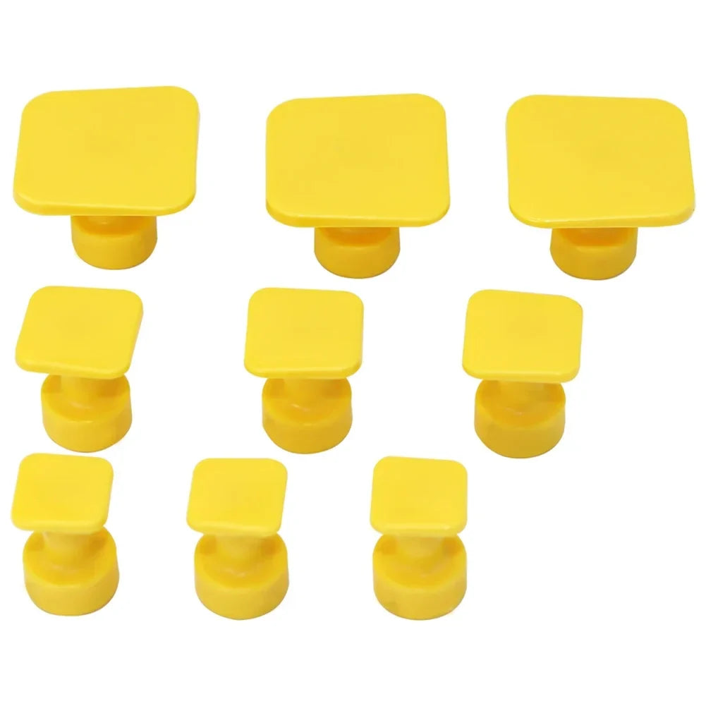 Paintless Dent Puller Tabs Kit – Car Body Glue Pulling Tools for Dent Removal & Hail Damage Repair, Auto Body Restoration Accessories
