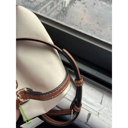 Y2K Nylon Handbag | Non-Punching Makeup Bag with Felt Lining, Portable Travel & Wallet Storage Bag