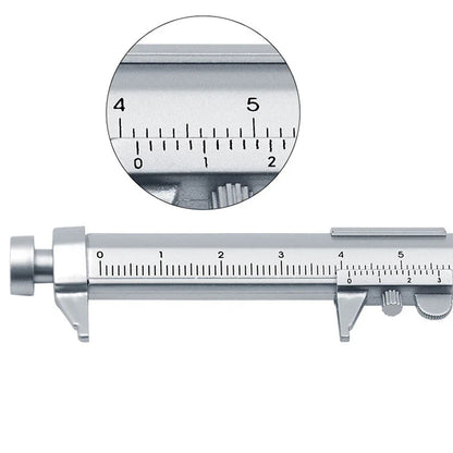 Multifunction Caliper Ballpoint Pen — 0.5mm Gel Ink Vernier Roller Pen, Creative Stationery Tool