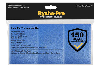 100PCS Matte Trading Card Sleeves – 66x91mm Standard Size Protectors for TCG, Tarot & Board Games, Durable Card Shield Covers