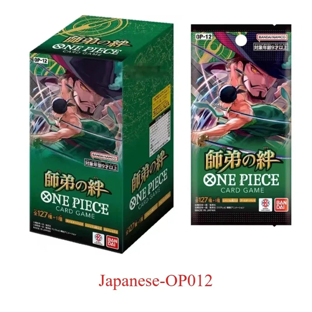 Bandai One Piece OPCG TCG Game Card — Sealed Booster Pack, Collectible Cartoon Cards for Toys & Gifts