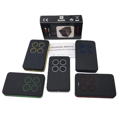 Universal Multi-Frequency 280-868MHz Garage Door Remote – Fixed & Rolling Code Duplicator