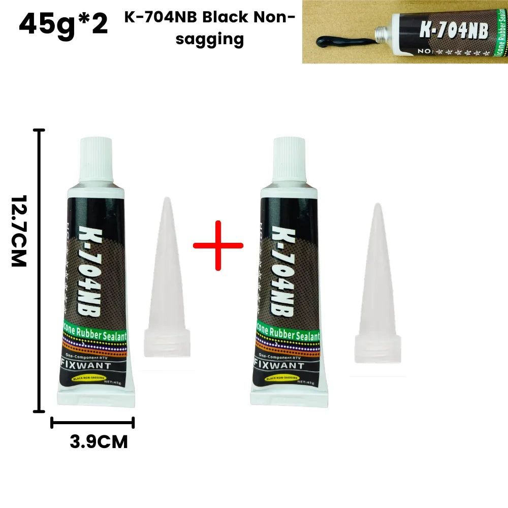 K-703/704/705/706 RTV Silicone Adhesive - 45g Industrial Rubber Sealant for Electronics & Components