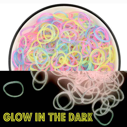 NICE! 600pcs Rainbow Loom Rubber Bands – DIY Bracelet Making Kit for Kids, Hair Ties, Xmas Gift 2021