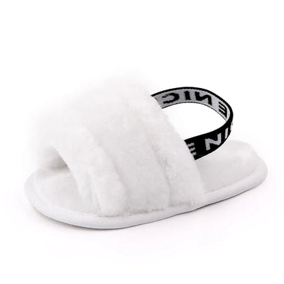 Baby Winter Soft Slippers - Cozy Prewalker Shoes for Boys & Girls Ages 0-18 Months