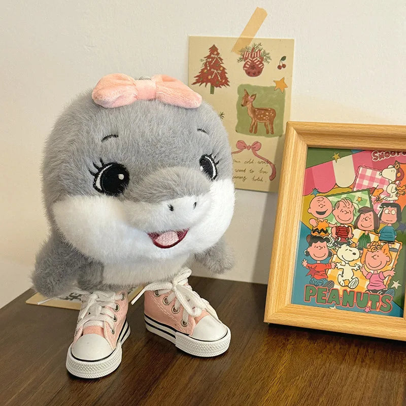 Tungtungtung Italian Brainrot Shark Plush Doll – Soft Anime Plushie Stuffed Pillow Toy